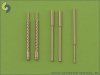 Master AM-48-020 A6M5 Zero armament set (7,7mm, 20mm gun barrels) & Pitot tube (1:48)
